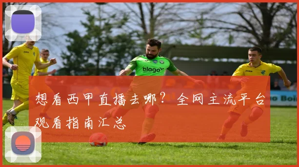想看西甲直播去哪？全网主流平台观看指南汇总